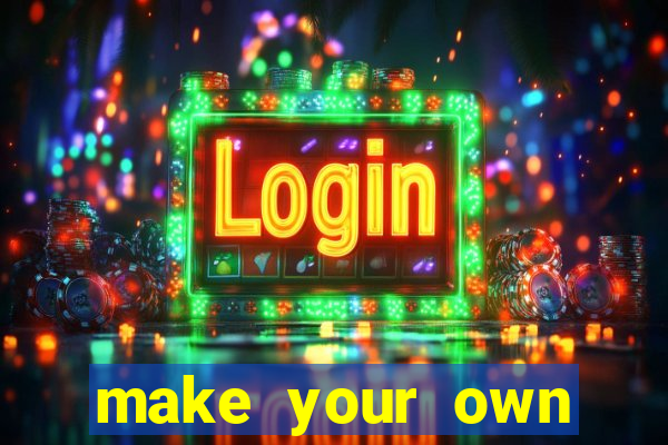 make your own bingo app